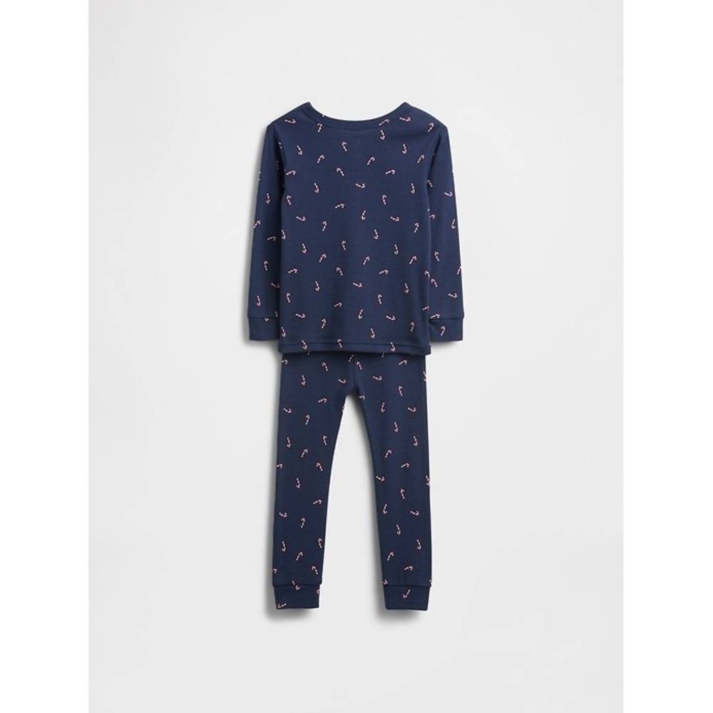 NEW Gap Baby Organic Cotton Candy Cane‎ Holiday PJ Set Christmas 18-24M